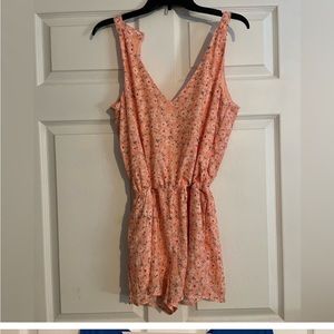 New Pink Lily romper size small
